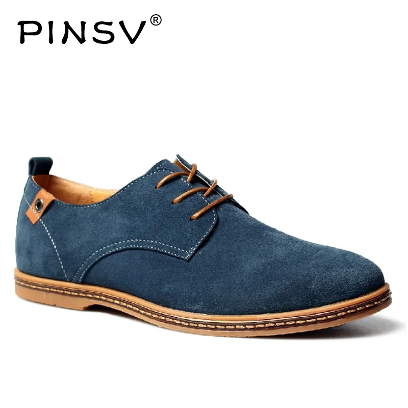 Beste PINSV Oxford Schoenen Mannen Sneakers Zwarte Schoenen Mannen Schoeisel Lente Herfst Su egrave;de Schoenen Mens Black Sneakers Plus Maten 38 48