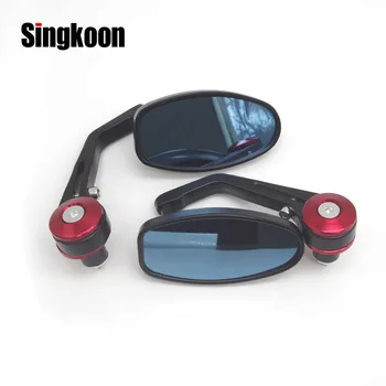 

Motorcycle accessories Universal Retro Motorbike bar end mirror Rearview Mirrors FOR Yamaha FZ6-S2 FZ6 S2 Honda CB599