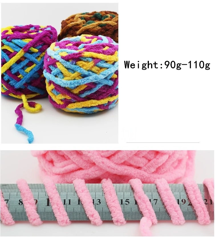 1 шт = 100 г thick cotton yarn Мягкая теплая толстая шерсть ледяная пряжа молочный хлопок линия грубой шерсти вязание крючком Пряжа ручной вязки пряжа для шарфа обувь свитер