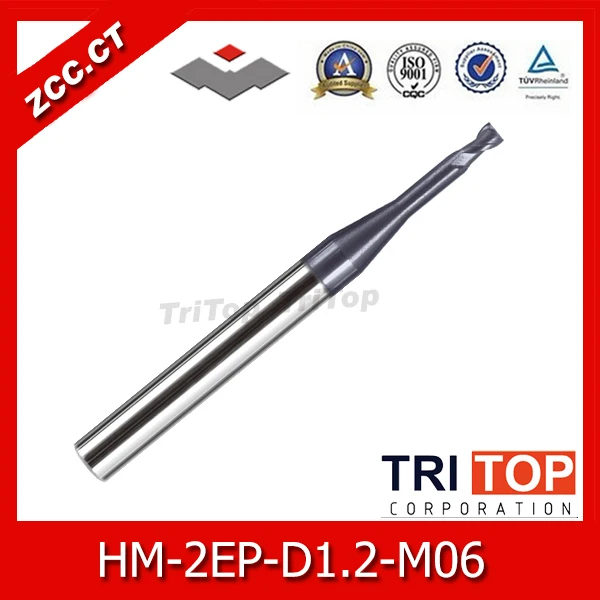 

ZCC.CT HM/HMX-2EP-D1.2-M06 Solid carbide end mills Solid carbide end mill/various series tools of Solid Carbide End Mills