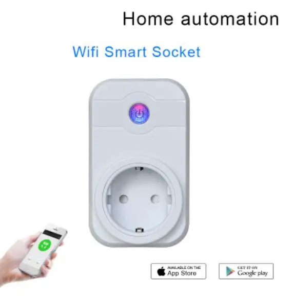 Smart Plug Мощность разъем WI-FI Беспроводной переключатель управления мини таймер на выходе Совместимость с Alexa пульт дистанционного управления для Ios и Android