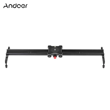 

Andoer 80cm/32" 4 Bearings Camera Slider Rail Track Slider Video Stabilizer for Canon Nikon Sony Cameras Camcorders Max Load 5Kg