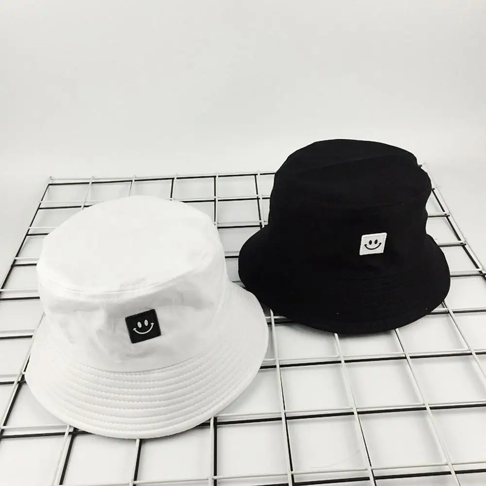 

Black Print Pattern Bucket Hat For Women Men Fishing Hat Sun Summer Sunscreen Fisherman Panama Hats Reversible Hip Hop Cap #0607