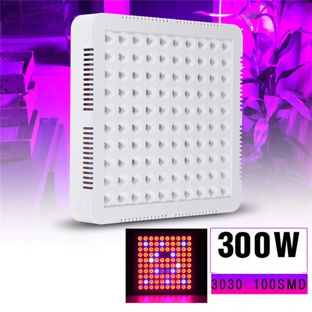 

100pcs Led Lights 600w Led Grow Light Lamp Plants Flower Growing For Indoor Outdoor Gardening Greenhouse Hydroponic Plants Crops
