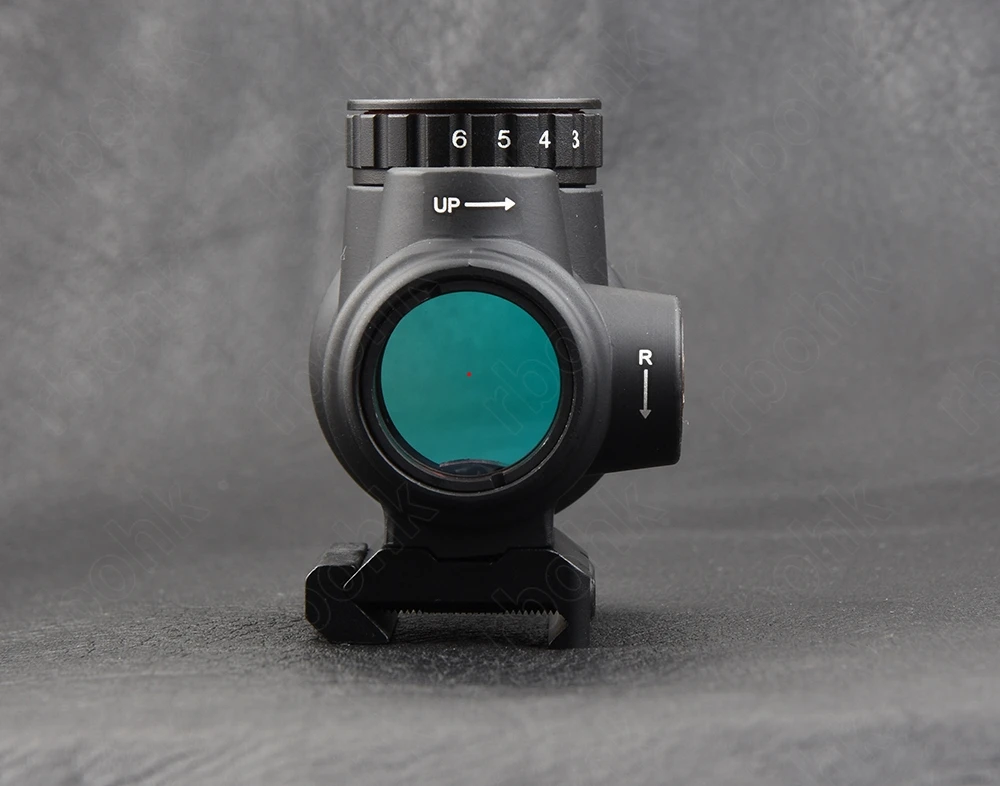 Тактический trijicon MRO стиль 1x red dot прицел с высокой и низкой Пикатинни Крепление база Охота Стрельба M9159