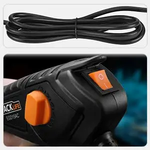 TACKLIFE EGD15AC 15W 120V/60Hz Engraver with Soft Rubber Handle 7200 Stroke Per Minute Power Tools Cutting Tools Electric Drill