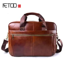 AETOO Handbag Men Bag Genuine Leather Briefcases Shoulder Bags Laptop Tote men Crossbody Messenger Bags Handbags designer Bag AETOO Handbag Men Bag Genuine Leather Briefcases Shoulder Bags Laptop Tote men Crossbody Messenger Bags Handbags designer Bag