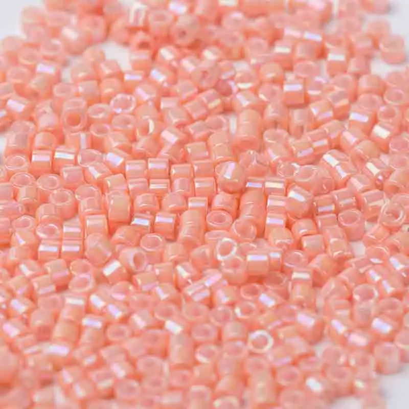 

Japanese Miyuki Delica Opaque Glazed Luster Beads For DIY Jewelry Decorative 1.6x1.3MM 3grams/lot approx 600pieces