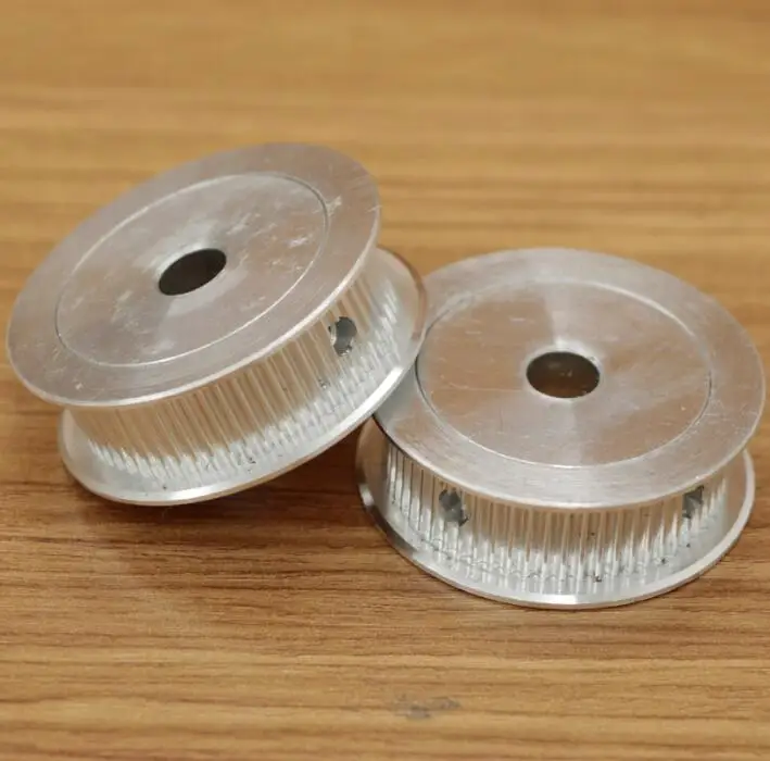 

5pcs Aluminum GT2 Pulley 60 teeth GT2 Timing Pulley Bore 8mm for width 10mm GT2 Timing Belt Small backlash 2GT Belt 60T 60Teeth