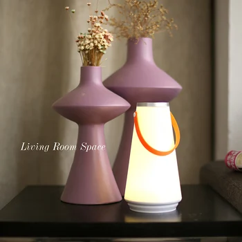 

USB Rechargeable Portable Atmospheres Light LED Touches Switch Dimmable Bedroom Table Lamp _WK