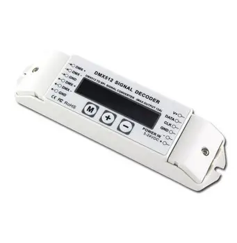 

BC-820;DMX to SPI convertor;dmx512 signal input;output signal(selectable)supports 6803/8806/2811/2801/3001/1903/9813/WS2812B