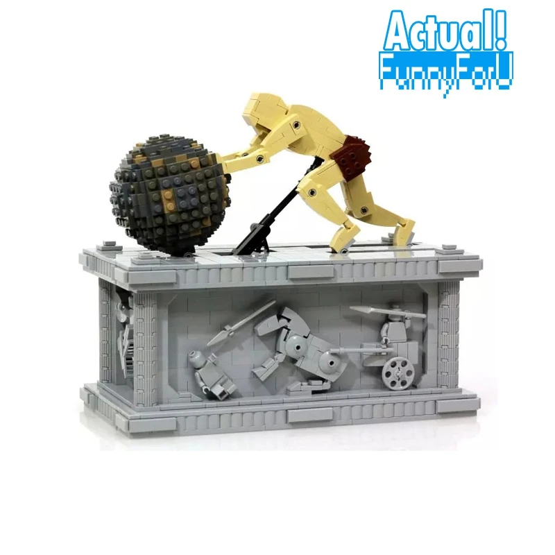 

In-Stock 23017 1462Pcs Genuine Technic Series The MOC Sisyphus Moving Set 1518 LEPIN Building Blocks Bricks Toys INGly