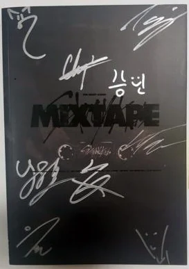 手書きのstraykidsサイン入りアルバムpredebut mixtape K POP