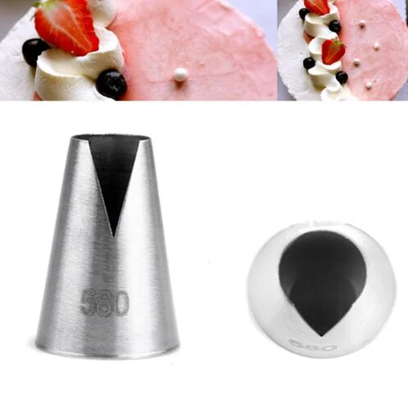 FANTEXY Extra Large Russian Piping Tip SL42 - Stainless Steel Cake Decorating Nozzle For Frosting Flowers
