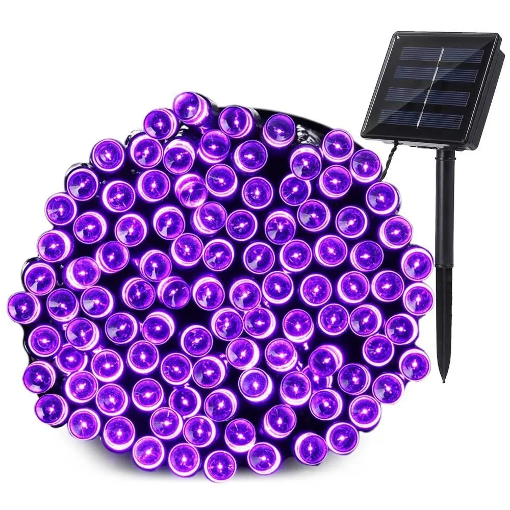 

Tendseakai 7/12/22M Solar Powered Light Outdoor Waterproof for Garden Wedding Decoration Lawn Lamps Led String Fairy Path Lights