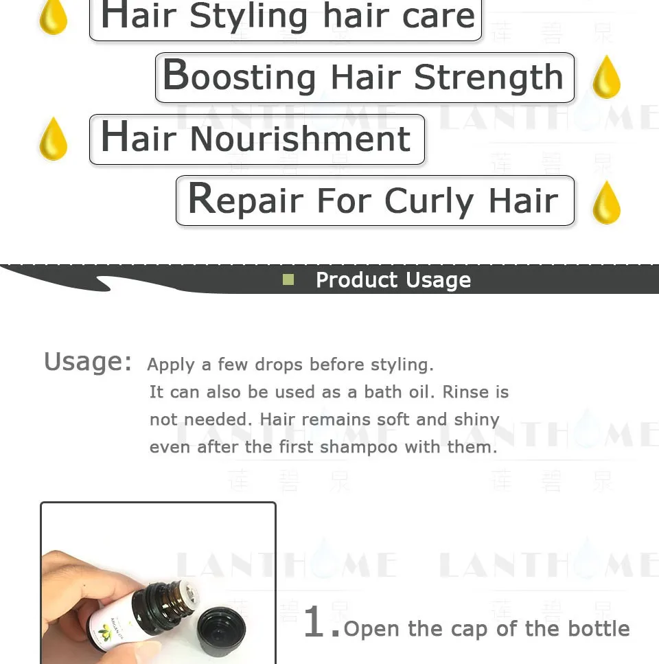 10 мл Morocco Уход за волосами аргановое масло чистое натуральное увлажнение сухие поврежденные волосы уход Кератиновое восстановление Лечение маска для волос