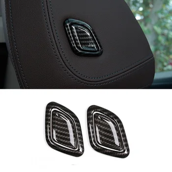 

Car Headpillow Adjustment Decoration Button Cover Trim For BMW X3 X4 G01 G02 2018 2019 ABS Plastic Car Accessories styling