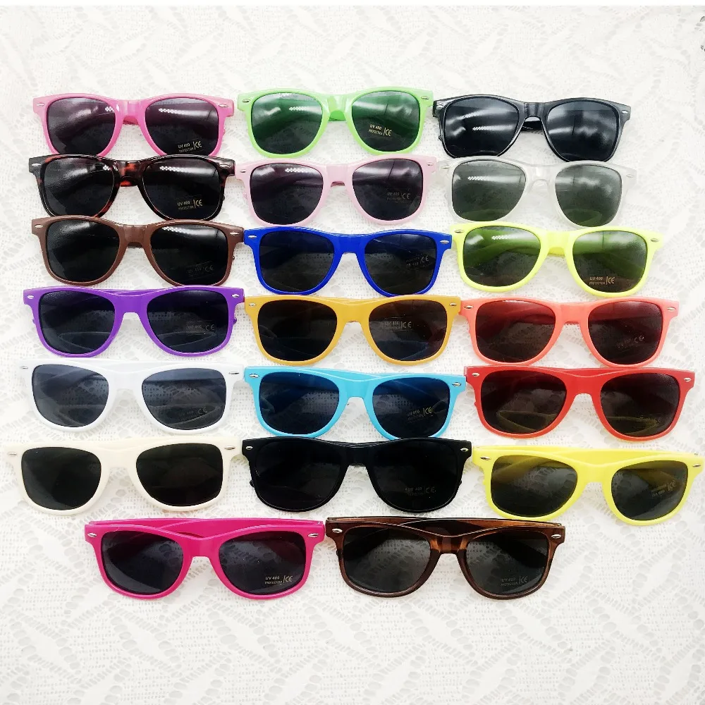 

24 Pack Neon 80's Style Party Toy Sunglasses Sweet Wedding Favors Fantastic Party Pack Favor Birthday Party Toys For Goody Bags