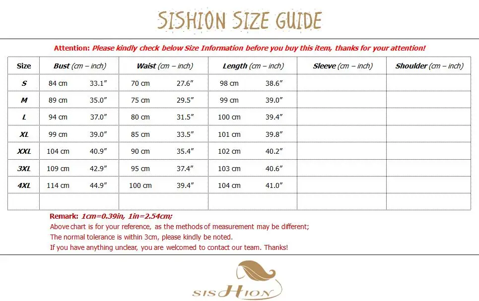 VD0677 SIZE INFOR.