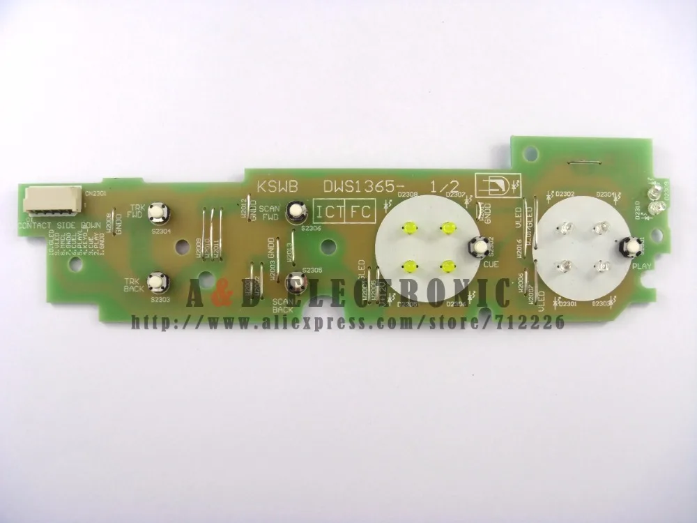 Replacement CDJ 1000 MK3 KSWB Play & Cue Switch PCB CDJ1000MK3 (DWS1365)