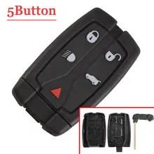 1 шт.) 5 кнопочный пульт дистанционного ключа автомобиля чехол для ключей замена крышки для Land Rover freelander 2/3 Range Rover аксессуары для ключей