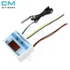 AC 220V DC 12V 24V W3001 Temperature Controller Digital LED Temperature Controller Thermometer Thermo Controller Switch Probe ► Photo 2/6