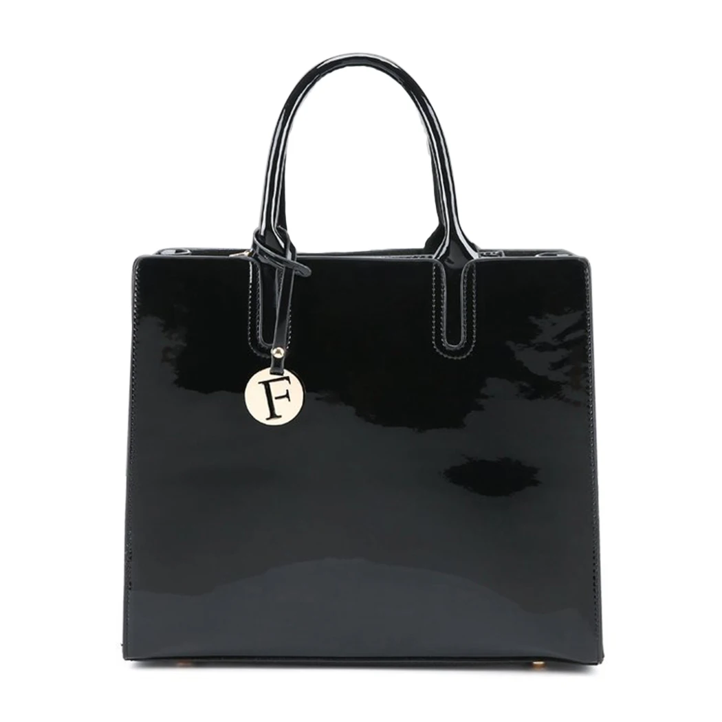 

Women Patent Leather Messenger Bags Leather Handbag Baellerry Brand Solid Shoulder Bag Casual Lacquered Bag Lady's Tote Bag