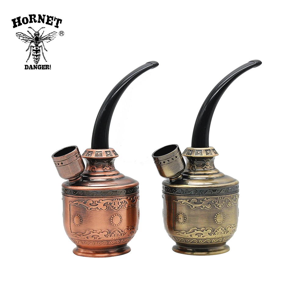 

Bronze Color Water Smoking Pipe Novelty Plastic Hookah Water Smoking Pipe Hookah Filter Smoke Tar Cigarette Holder Pipe Smoke