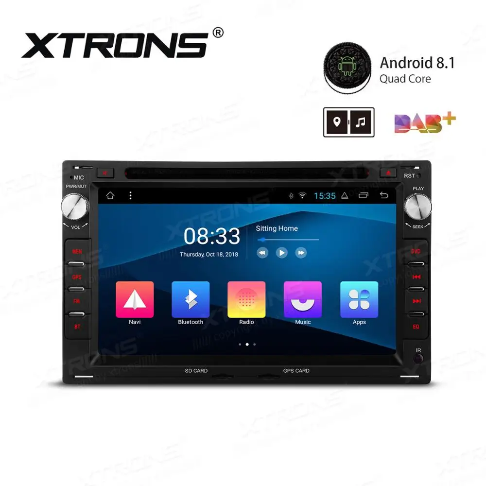 Sale XTRONS 7" Android 8.1 Quad Core Car Multimedia DVD Player for Volkswagen for seat for SKODA RCA GPS Navigation DAB TPMS WIFI 0 Sale XTRONS 7" Android 8.1 Quad Core Car Multimedia DVD Player for Volkswagen for seat for SKODA RCA GPS Navigation DAB TPMS WIFI 0