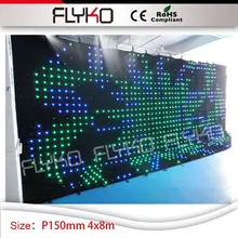 14ft по 27ft светодиодные лампы rgb фон для видео P15 hd Свадебные ди-Джея свет для сцены парти приспособление украшения