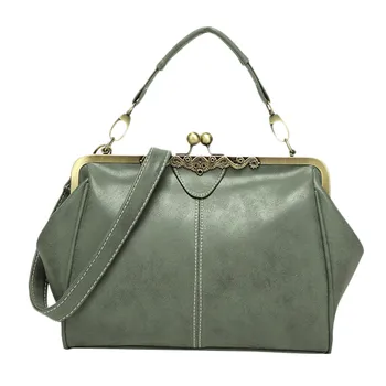 

Women's Fashion Luxury Handbag Shoulder Bag Scrub Daily Shopping Bag British Retro High Quality Messenger Bag Torebki Damskie30
