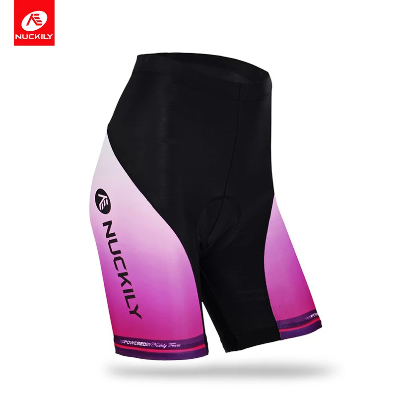 NUCKILY Cycle Shorts Women Summer High Elastic Cycling Wear With Gel