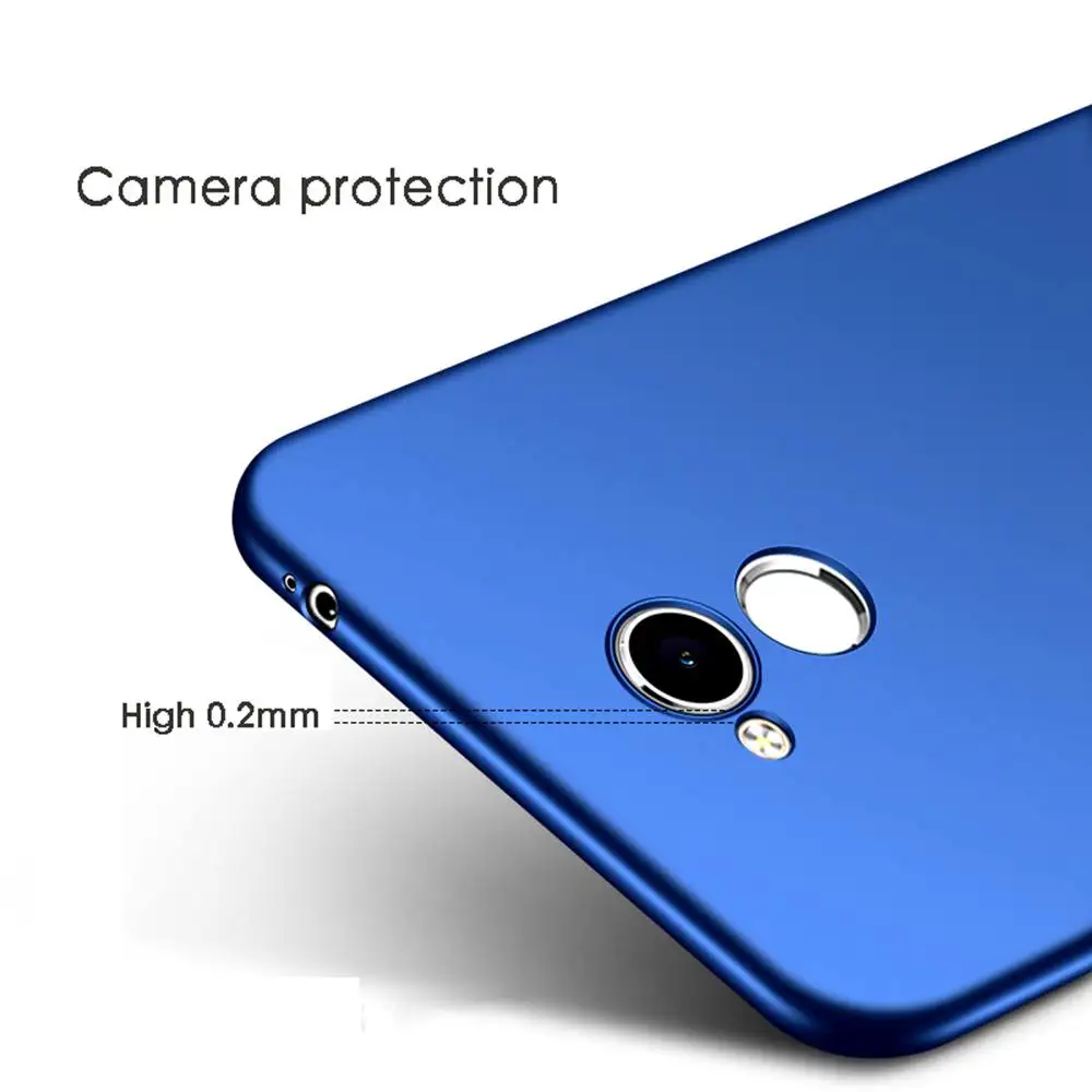 Жесткий чехол для Huawei Honor 6c Pro с полным покрытием матовый Fundas Capa on защитный бампер