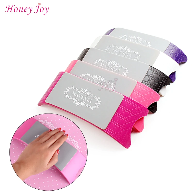 Comfortable Nail Art Pillow Hand Holder Cushion Plastic & Silicone