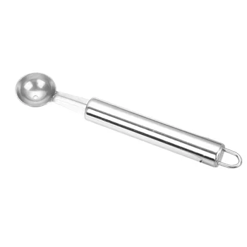 

Double-end Scoop Fruit Digging Spoons Stainless Steel Dual Kitchen Supplies Accessories Tools Melon Baller Ice Cream Scoop