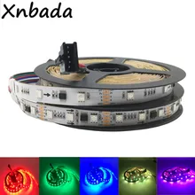 1m 2m 3m 4m 5m TM512AC Led Strip 30/60 Pixels/Leds/m Smart RGB Led Strip Light Tape IP30 IP67 DC12V