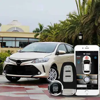

Car alarm system tomahawk Start stop button radar detector remote start and security system central lock Auto alarm signaling