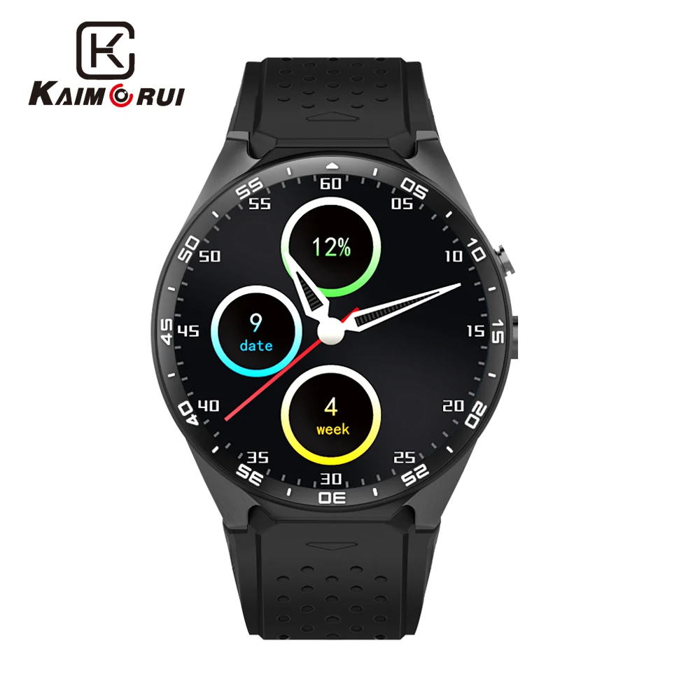 

Kaimorui Smart Watch Android MTK6580 512MB+8GB 3G Smartwatch Bluetooth Watch GPS WiFi Call Reminder Men Wristwatch for Android