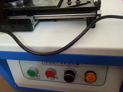 electric sealed ink cup pad printing machine 1
