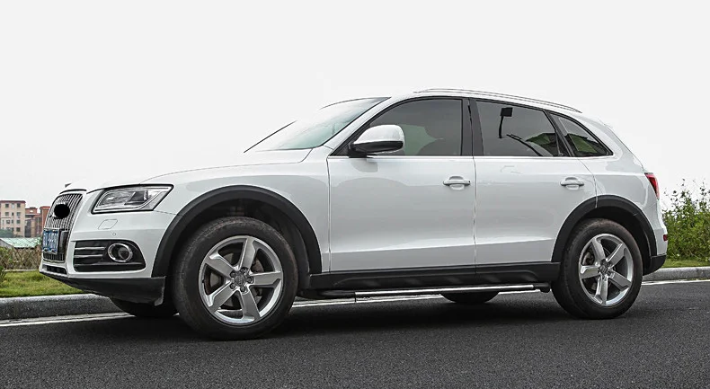 Алюминий Бег шаг в сторону доски Nerf бар для Audi Q5 2009 2010 2011 2012 2013