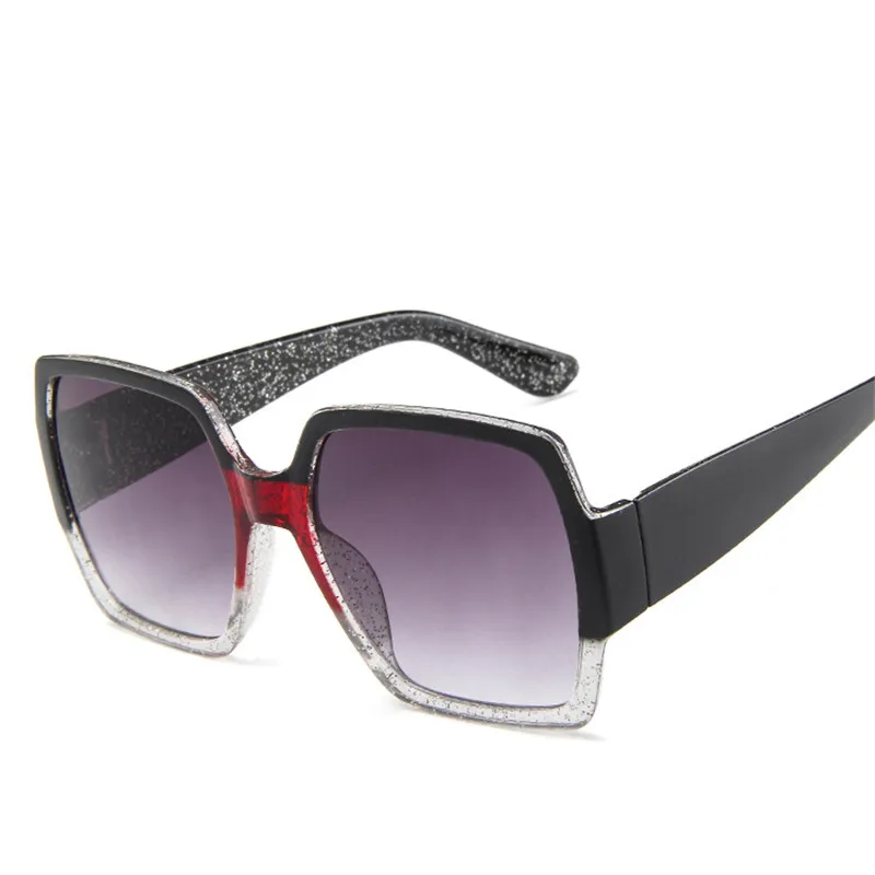 LeonLion, Классические солнцезащитные очки с большой оправой, женские дизайнерские роскошные мужские/женские солнцезащитные очки, Винтажные Солнцезащитные очки UV400 - Цвет линз: BlackWhite
