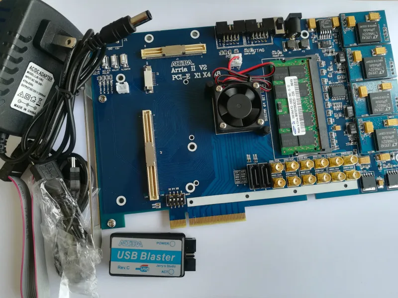 Arria II V 10 PCIe плата X8 fpga Плата развития altera intel плата|fpga pcie|pcie fpgaboard |