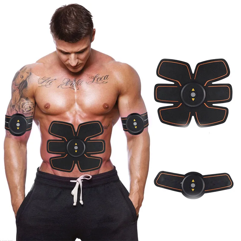 Wireless Smart EMS Abdominal Muscle Trainer Device Electric Body Massager Exerciser Stimulator Slimming Fitness Beauty Machine 3