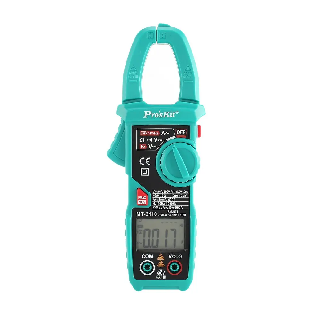 

Pro'skit MT-3110 intelligent clamp meter dual screen digital display multimeter ammeter automatic range backlight Supplier Sale
