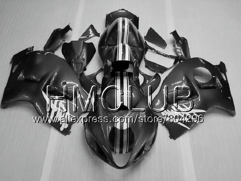 Впрыска для SUZUKI Silver белый Hayabusa GSXR1300 08 13 14 15 16 27HM. 29 GSX-R1300 GSXR 1300 2008 2013 обтекателя - Цвет: No. 23 Silver grey