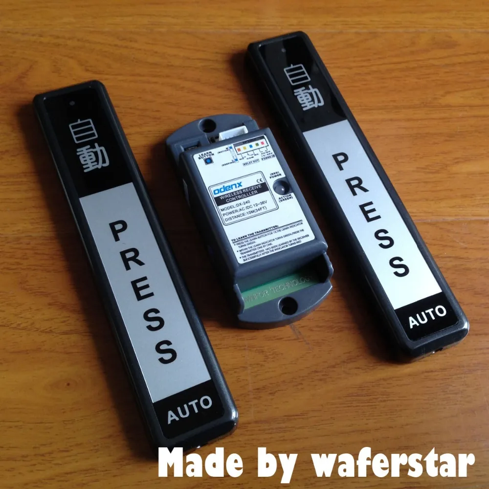 

Fast express delivery Automatic door wireless hand pressure switch automatic door wireless openers remote control switch
