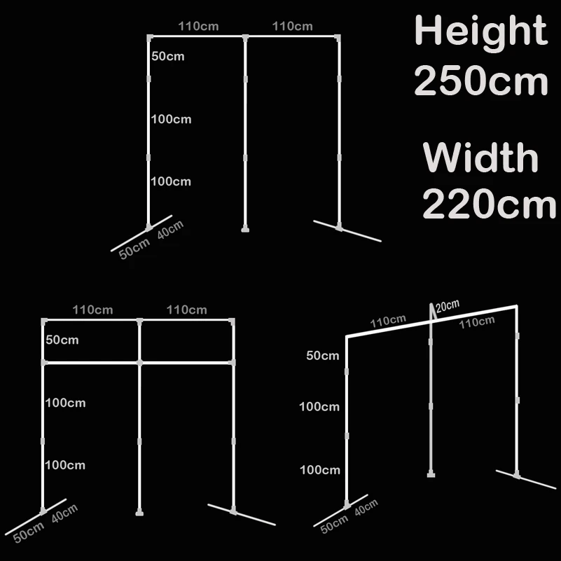 Curtain-Holder Frame-Stand Square Garden Arch-Accessories Party-Supplies Wedding-Decorations Curtain-Holder Frame-Stand Square Garden Arch-Accessories Party-Supplies Wedding-Decorations