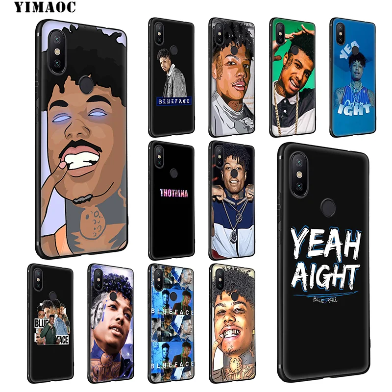 YIMAOC рэпер певец Blueface Мягкий силиконовый чехол для телефона Xiaomi Redmi 7A Note 7 6 6A 5 4 4X 4A 5A