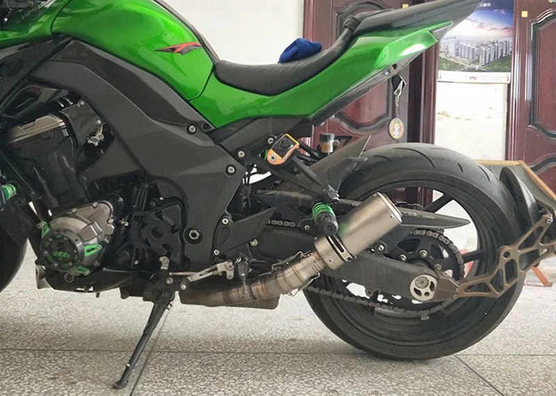 Модификация мотоцикла выхлопное отверстие передней трубы соединение для KAWASAKI Z1000 2010 2011 2012 2013