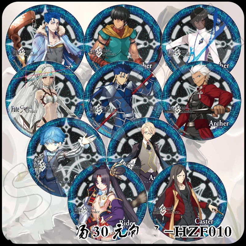 

1pcs 58MM Anime Fate Stay Night Fate Grand Order Lancer Bagdes For Anime Fans Badge Brooch